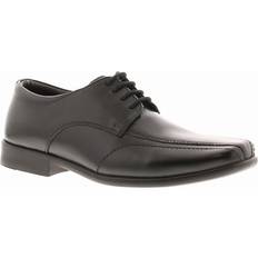 Rockstorm Boy's Rockstorm School Shoes Formal Jon Leather black