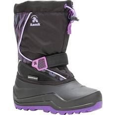 Kamik Girls Winter Shoes Kamik Kid's Snowfall P2 - Black/Purple