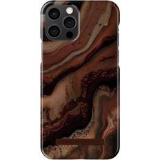 IDeal of Sweden Apple iPhone 12 Matkapuhelinkotelot iDeal of Sweden Dark Amber Marble Case