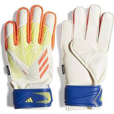 Adidas Predator Edge Match Fingersave Jr - White/Solar Red