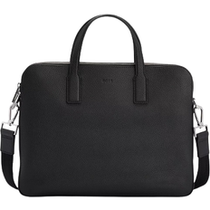 Briefcases on sale HUGO BOSS Crosstown_S Doc Zips Italian-Lether Document Case - Black