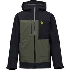 Black Diamond Outerwear Black Diamond Men's Recon Stretch Pro Shell - Black/Tundra