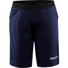 146/152 - Drenge Bukser Craft Evolve shorts med lynlåslommer til børn, Navy
