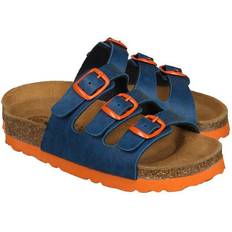 33 - Orange Tøfler Lico Girl's Bioline Kids Mules - Blue Marine Orange
