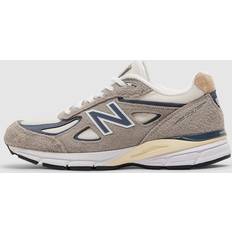 New Balance Made in USA 990v4 - Grey/Blue Leather