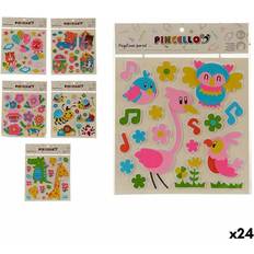 Pegatinas Pincello Pegatinas Multicolor 32 X 1 X 38 Cm (24 Unidades)