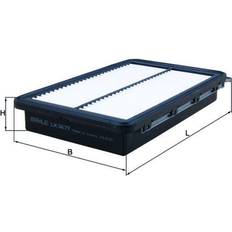 Mahle LX 3677 Air Filter Car