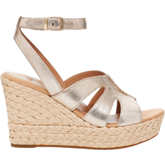 UGG Sandali con tacco UGG Careena - Pale Gold Metallic