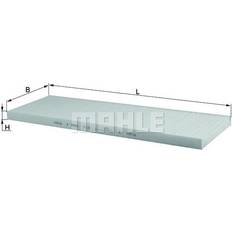 Fiat Filters Mahle Interior Air LA 123 LA 123