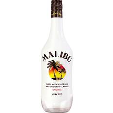 Billig Rom Spiritus Malibu Original White Rum with Coconut Flavor 21% 70 cl