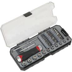 Sealey Cacciaviti a punta Sealey AK64905 Fine Tooth Ratchet 38pc Bit Screwdriver