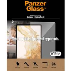 Galaxy fit PanzerGlass Ultra-Wide Fit Screen Protector for Galaxy Tab S9/S9 FE