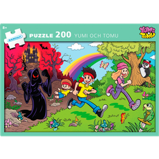 Puslespill Kärnan Yumi & Tomu Puzzle 200 Pieces