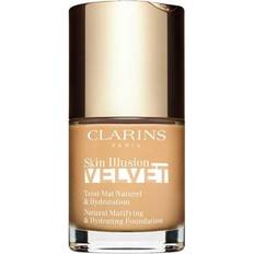 Makeup Clarins Skin Illusion Velvet Foundation 105.5W