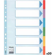 Office Supplies Esselte CF20 Inter Calar Carton 6 T A4 Pack 20