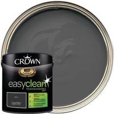 Crown Black Paint Crown Easyclean Matt Emulsion Rebel