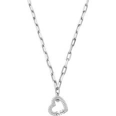 Michael Kors Silver Halsband Michael Kors Halsband Love Silver MKC1647CZ040