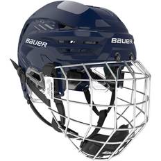 Eishockeyhelme Bauer Re-Akt 85-Helmet-Combo 23/24, hockeyhjelm unisex Navyblue S/52-56,5