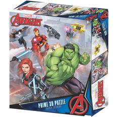 3D-Jigsaw Puzzles Marvel Kidicraft Avengers Assemble 3D Puzzle 500 Pieces