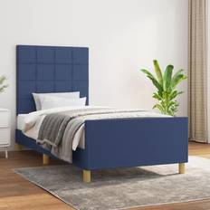Sängar & Madrasser vidaXL huvudgavel 90x190 tyg Sängram