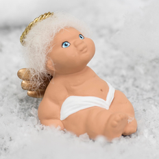 Brugskunst Klarborg Angel Bass Pensive Julepynt 6cm
