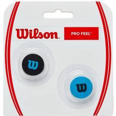 Tenniskassit ja Suojukset Wilson Pro Feel Ultra Dampeners Black/blue, Unisex, varusteet, Harjoituslaitteet, Tennis, Hopea