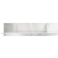 Frama Rivet L Silver Wall Shelf 119cm