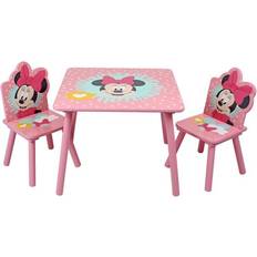 Vaaleanpunainen Kalustesetit Minnie Mouse Table and 2 Chair