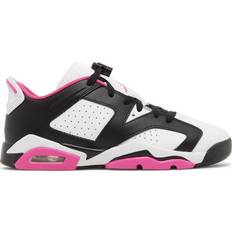 Pink Sport Shoes Children's Shoes Nike Air Jordan 6 Retro Low GS - Black/Fierce Pink/White