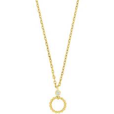 MarieNor Guldpläterad Silverhalsband