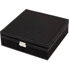 Two Layer Jewellery Box - Black