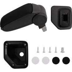 Car Armrest Black 15 x 32 x 40-52 cm