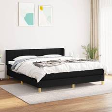 VidaXL 160 cm Kontinentalsenge vidaXL madras stof Kontinentalseng