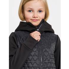 9-12M Hoodies Barnkläder Didriksons Kapris Hybridjacka, Black