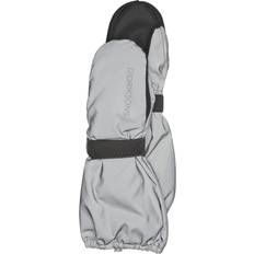 Kid's Biggles Reflective Mittens - Silver