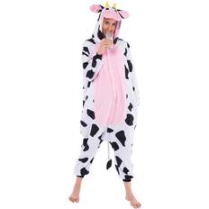 Cow Pajama Plush Cow Costume M