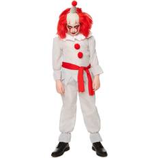 Vestidos de fiesta Karnival Costumes Horror Clown Child Costume