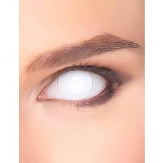 Hvide Farvede linser Kostumer Zoelibat Blind Hvid Linser 3 Md