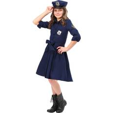 Police officer costume Girl's helpful police officer costume