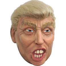 Horror-Shop Donald Trump Maske mit Haaren Politiker Maske