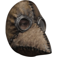 Braun Masken Ghoulish Productions productions plague doctor brown mask steampunk half face 26772