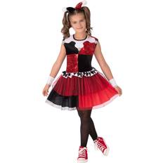 Costumes Super villains harley quinn girl's costume