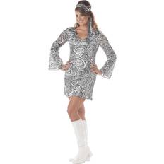 Danse et Disco Tenues de soirée California Costumes Disco Diva Plus Dress Costume for Women Disco