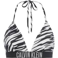 Zebra Bikinitoppe Calvin Klein Underwear Bikini-bh Fixed Triangle-RP-Print Sort