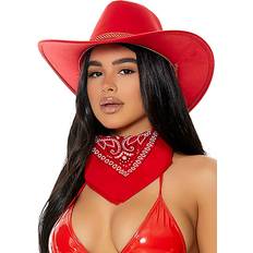 Headgear Forplay Old Town Red Cowboy Hat