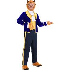 Costumes Beauty and the Beast Men's Beast Costume Yellow/Blue