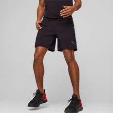 Puma short shorts Puma FIT TAPED WOVEN SHORT Shorts Herr svart