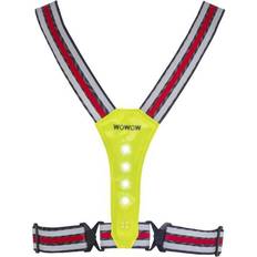 Träningsplagg - Vita Halsdukar & Sjalar Wowow Endurance Belt USB Rechargeable Yellow/Red Dam