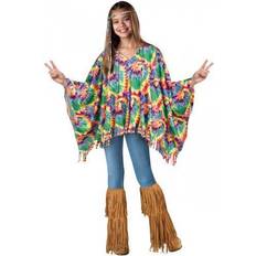 Hippie Vestidos de fiesta Fun World Kid's Hippie Poncho Costume