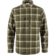 Fjällräven Värmland Heavy Flannel Shrt GREEN GREEN-DEEP FOREST/620-662 XL